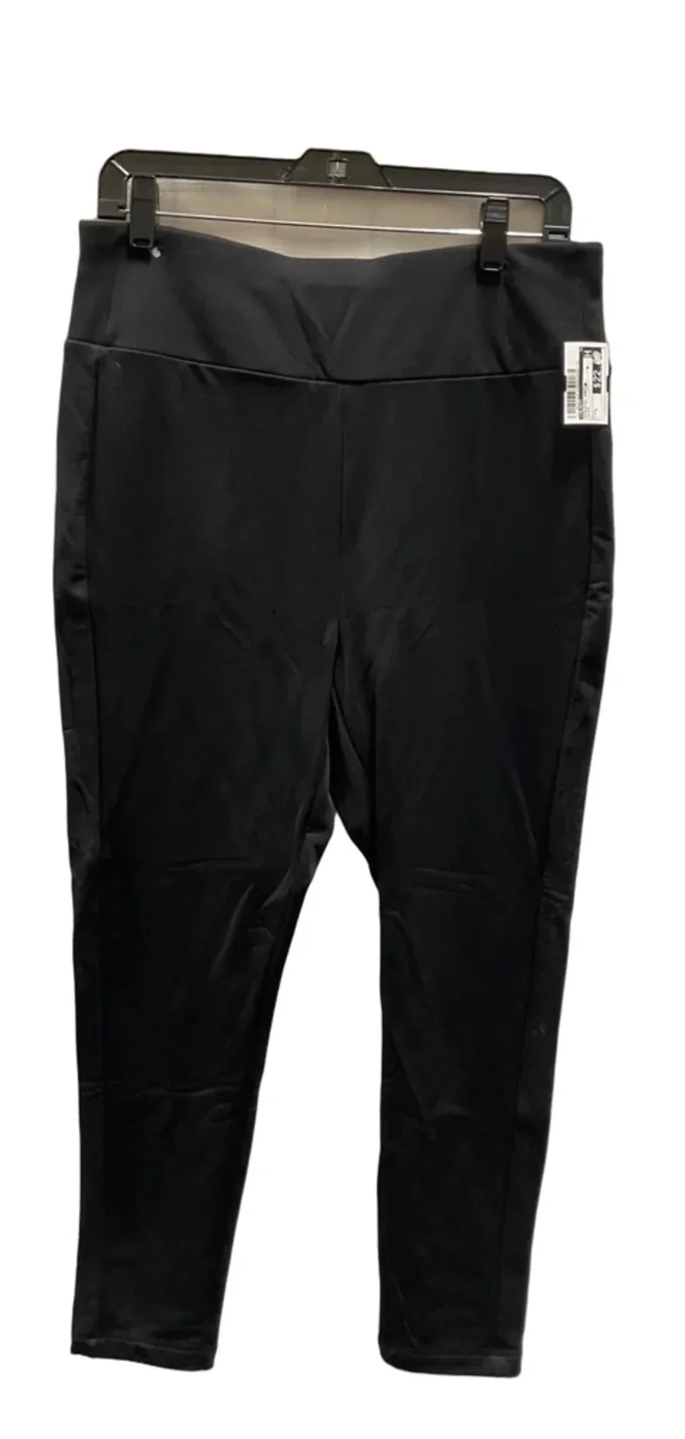 Athletic Pants By Talbots In Black, Size: L