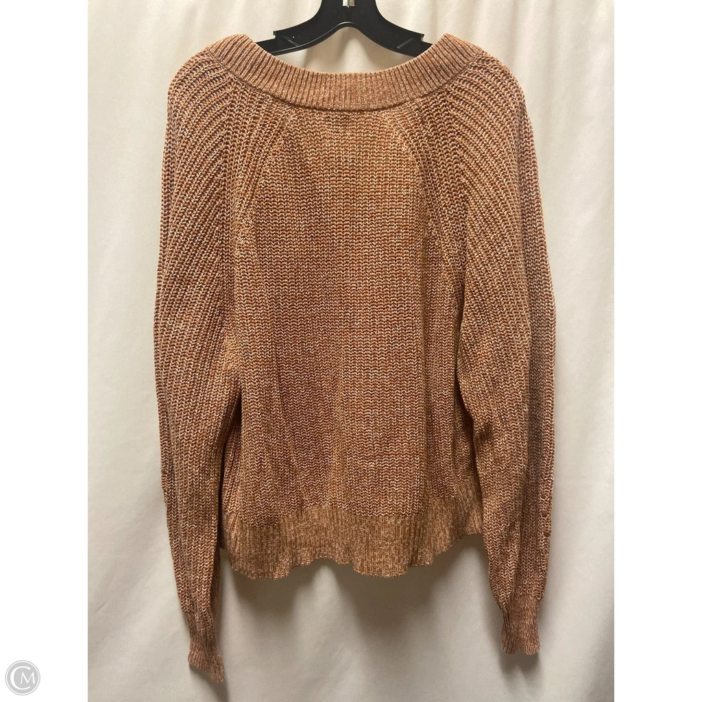 Sweater By A New Day In Orange, Size: L