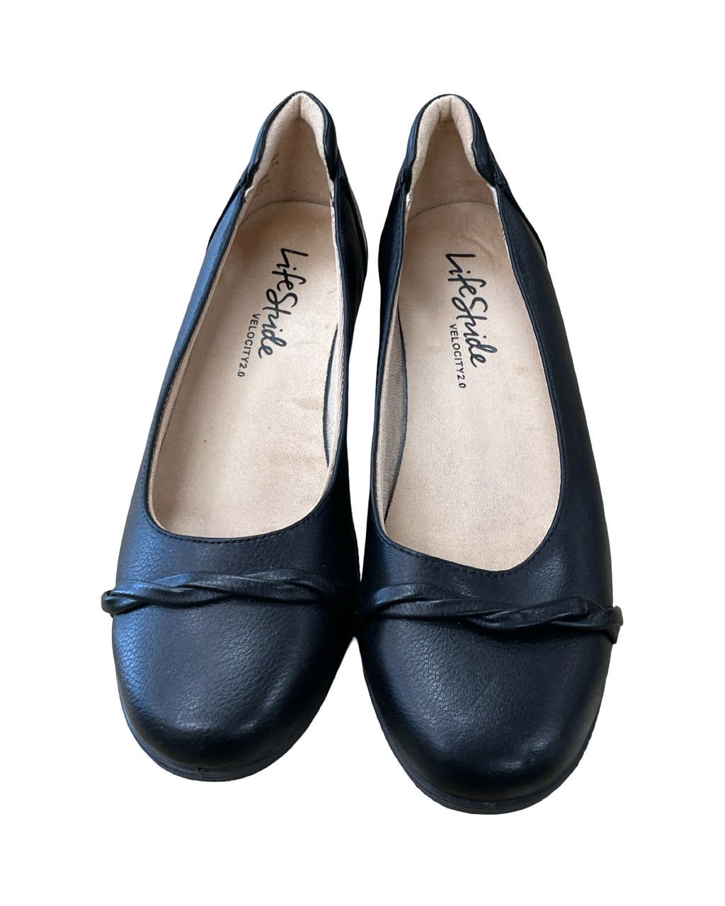 Shoes Flats By Life Stride In Black, Size:8