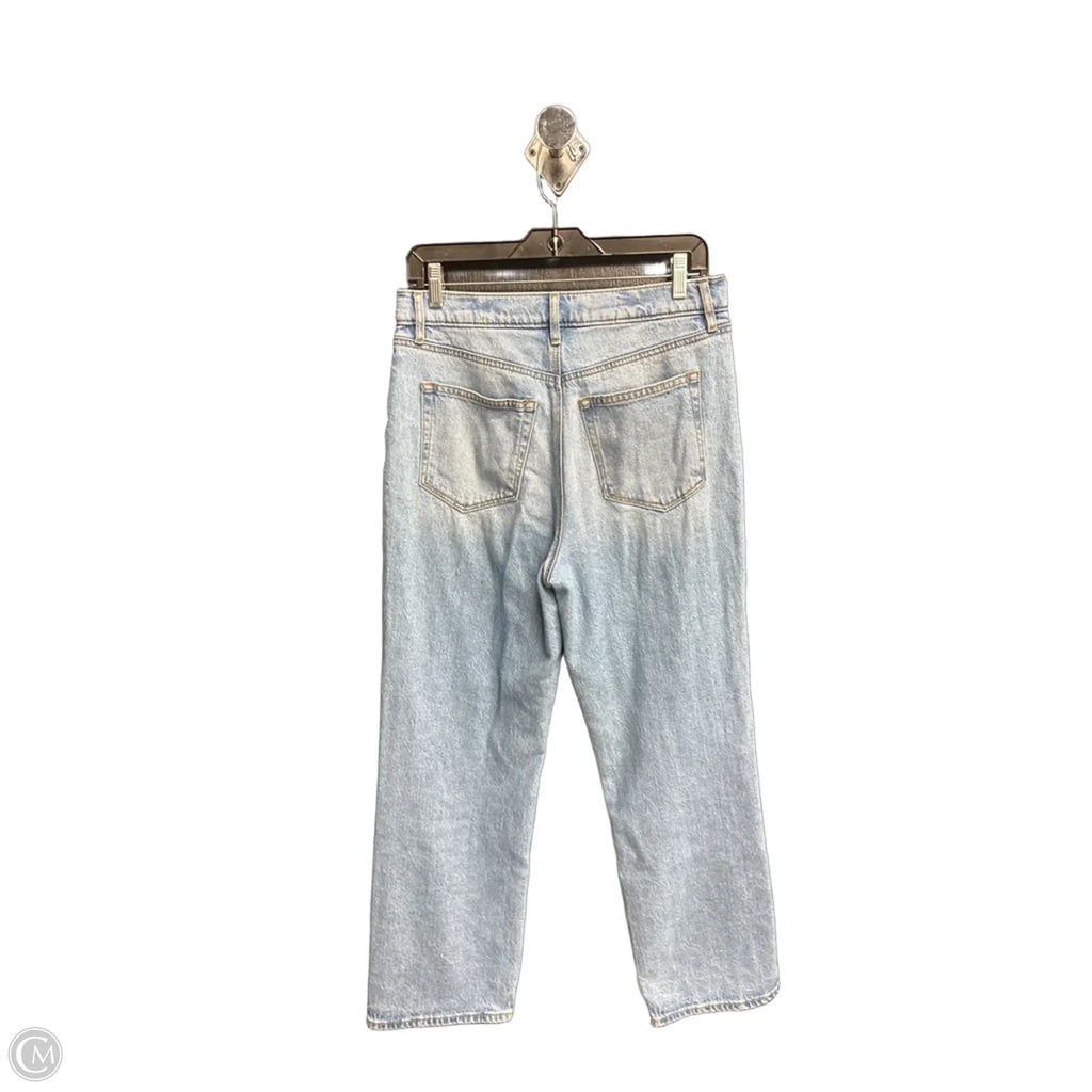 Jeans Wide Leg By Loft In Blue Denim, Size: 6