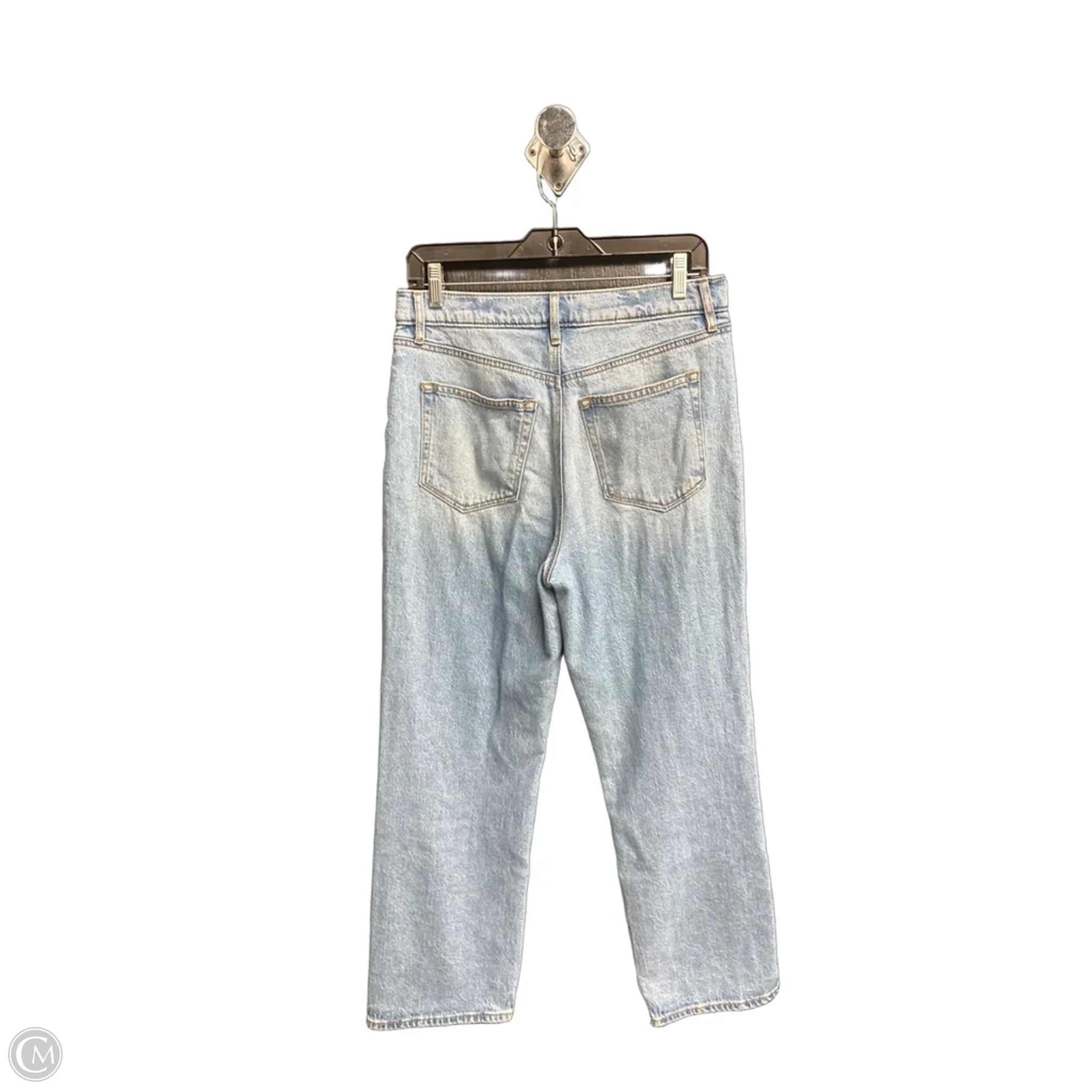 Jeans Wide Leg By Loft In Blue Denim, Size: 6