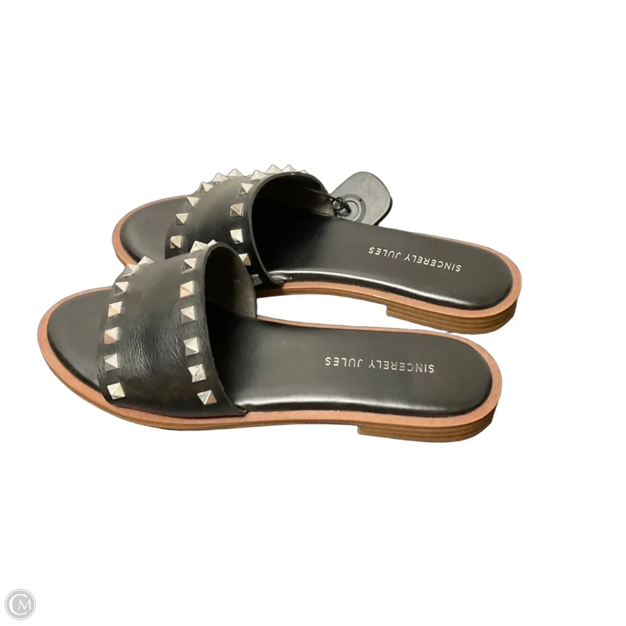 Sandals Flats By Sincerely Jules In Black, Size: 8