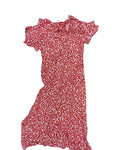 Dress Casual Maxi By A New Day In Red & White, Size:Xl