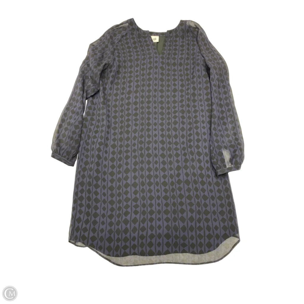 Dress Work By Cabi In Black & Purple, Size: S