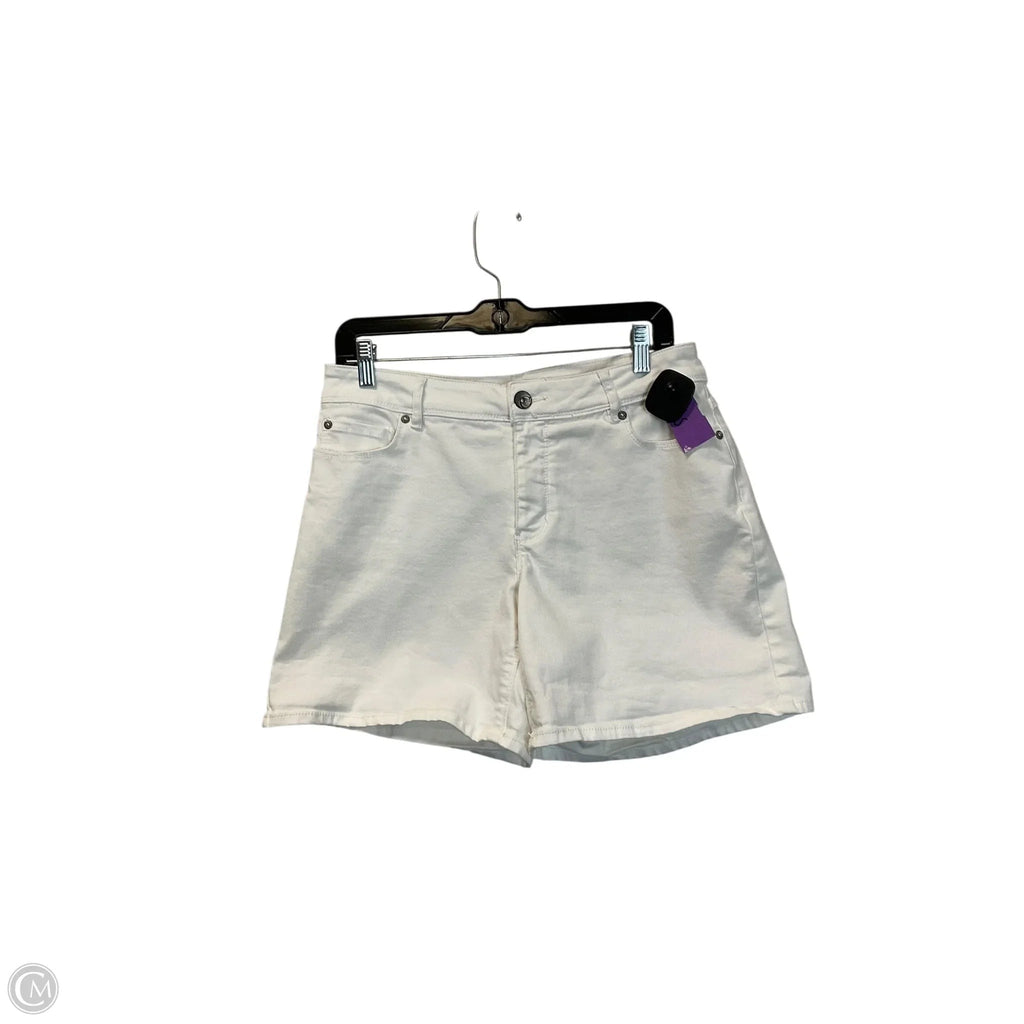 Shorts By Cato In White, Size: 10