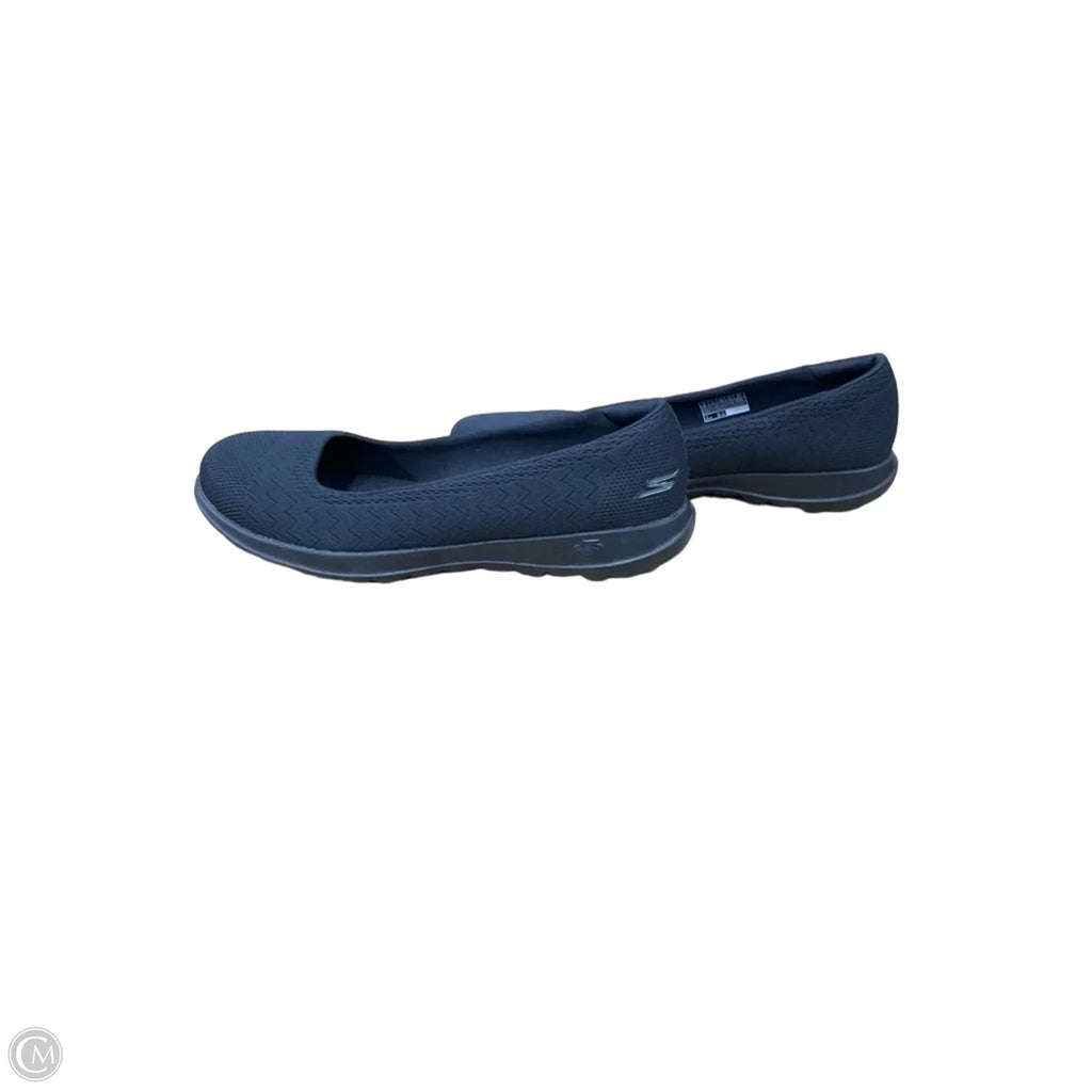 Shoes Flats By Skechers In Black, Size: 8