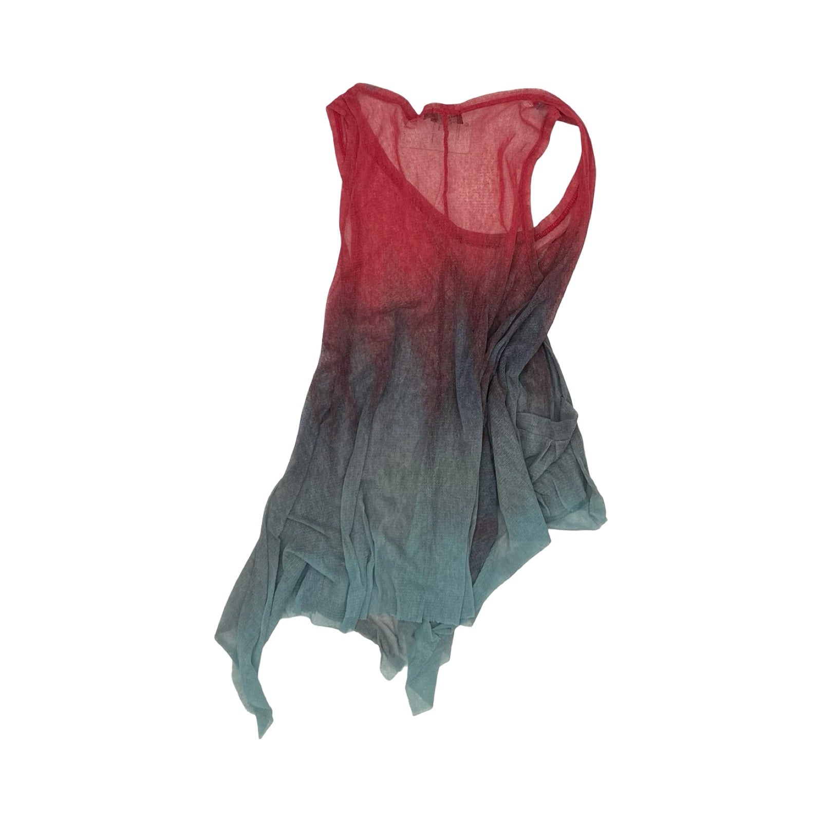 Tank Top By Clothes Mentor In Blue & Red, Size:S