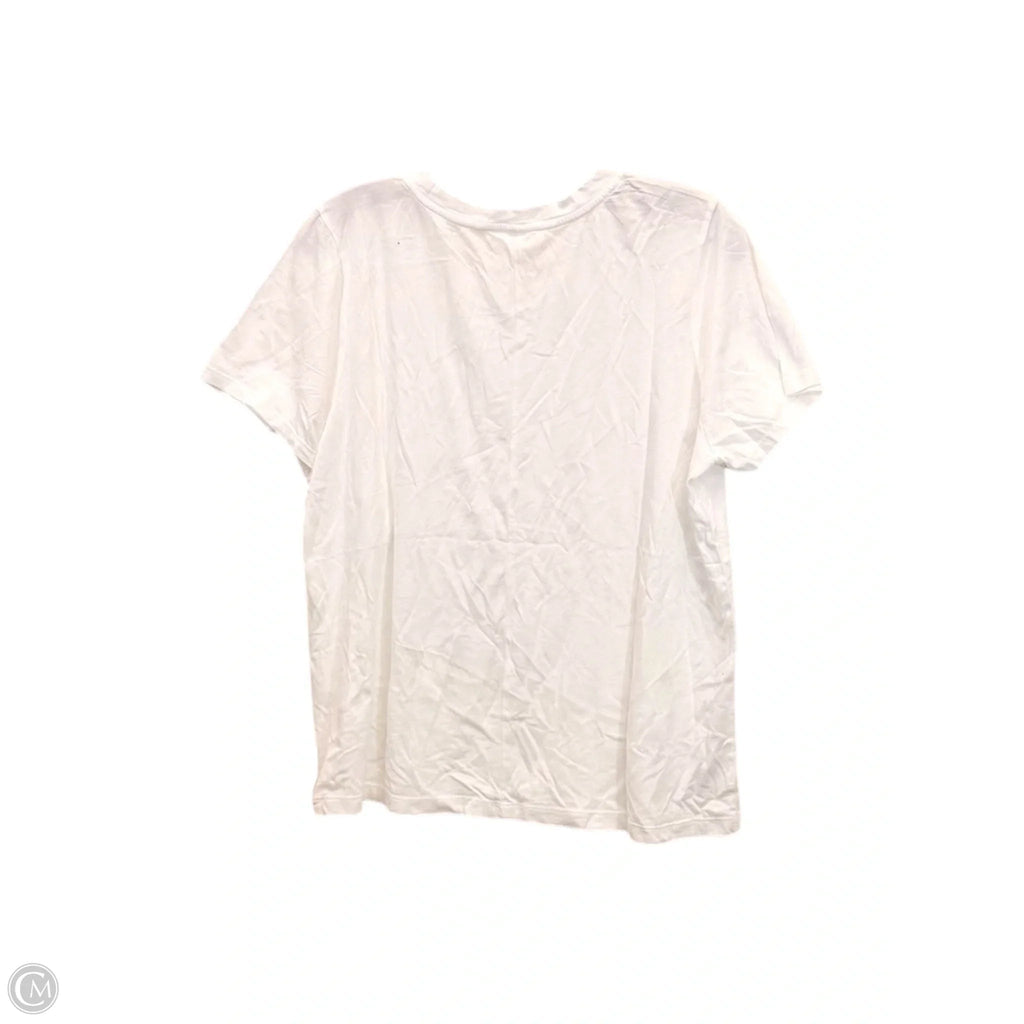 Top Short Sleeve Basic By Bp In White, Size: Xl