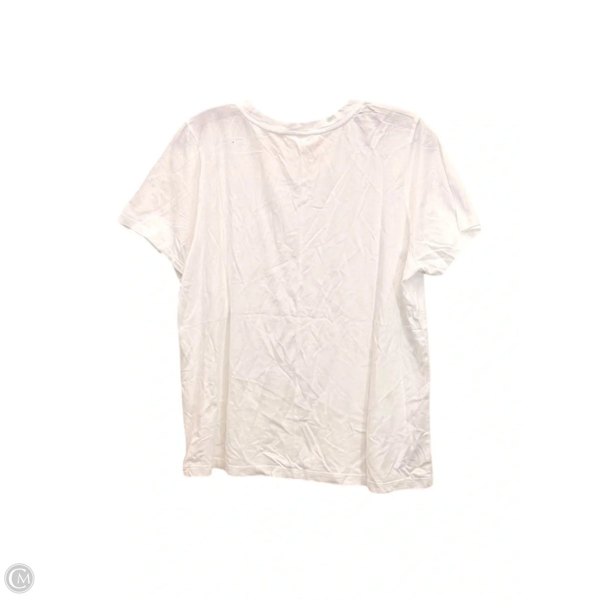 Top Short Sleeve Basic By Bp In White, Size: Xl