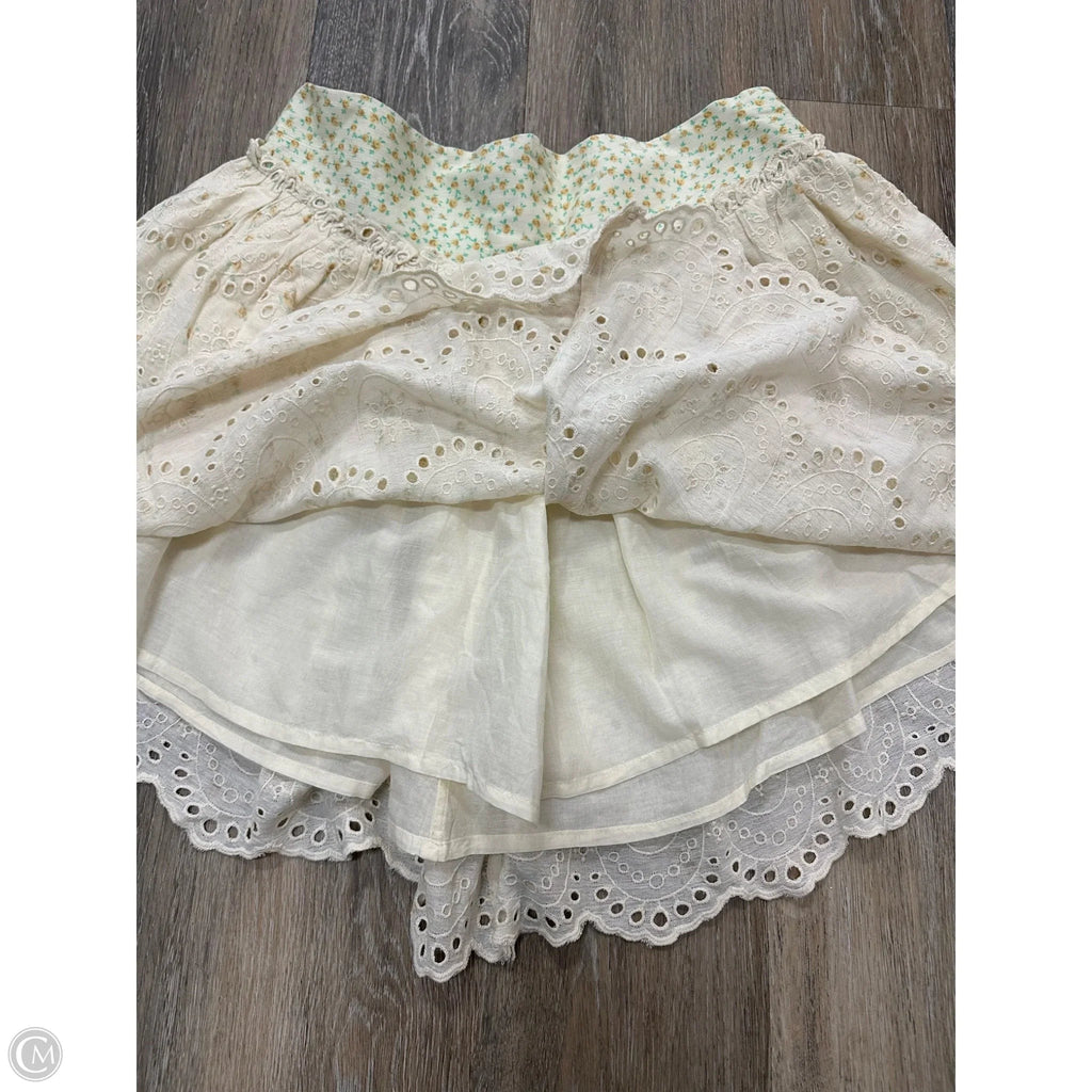 Skirt Midi By Free People In Floral Print, Size: L