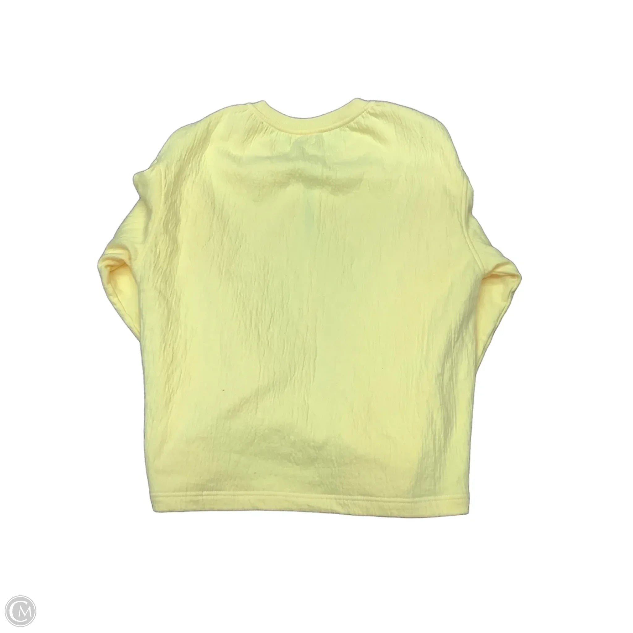 Sweatshirt Crewneck By Aerie In Yellow, Size: Xs