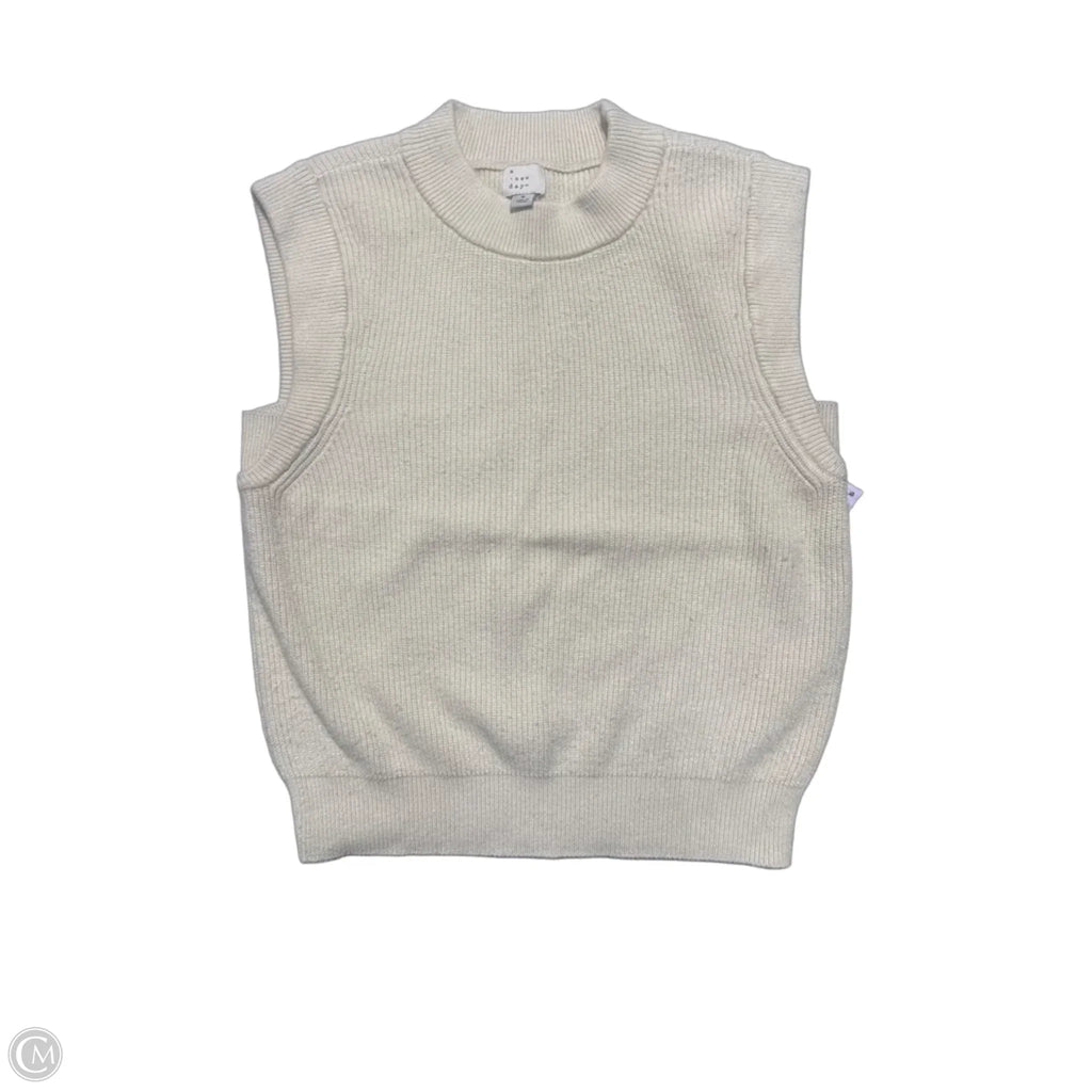 Tank Top By A New Day In Beige, Size: M