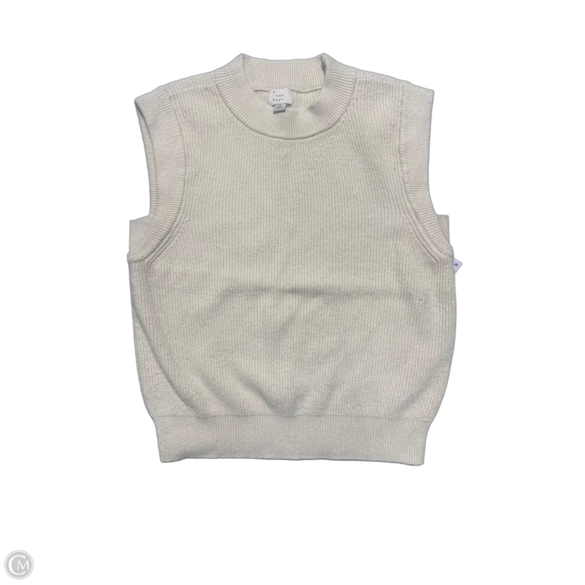 Tank Top By A New Day In Beige, Size: M