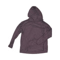 Athletic Top Ls Hoodie By 90 Degrees By Reflex In Purple, Size:1X