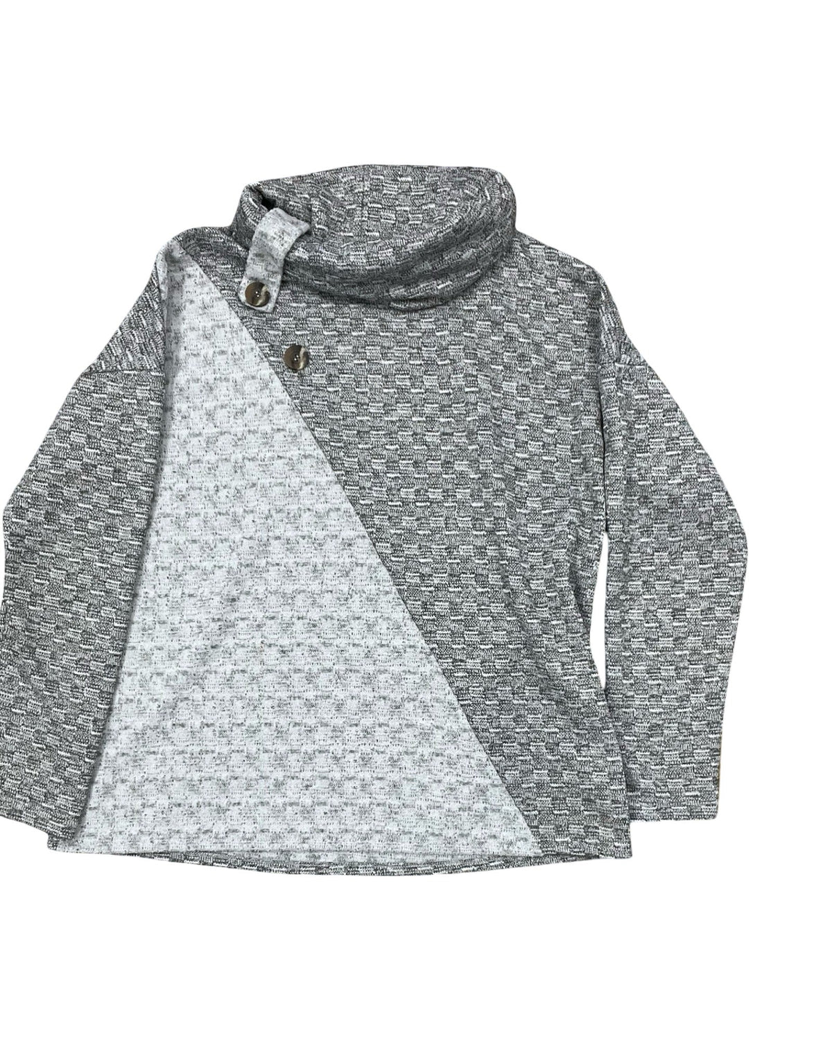 Sweater By Haptics In Grey, Size:M