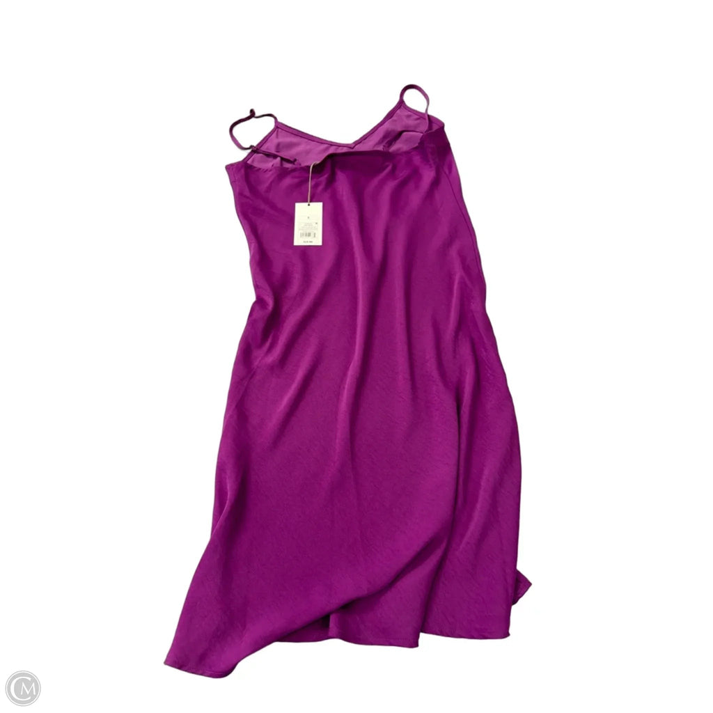 Dress Casual Midi By A New Day In Purple, Size: S