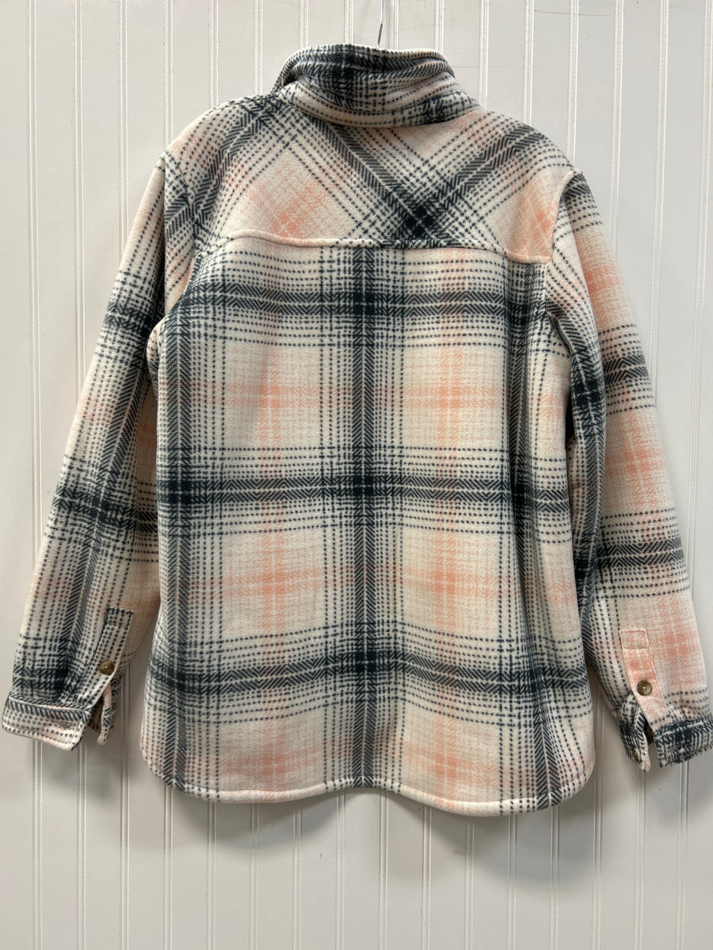 Jacket Fleece By Soho Apparel In Pink, Size:Xl