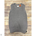 Dress Sweater By Abercrombie And Fitch In Grey, Size: S