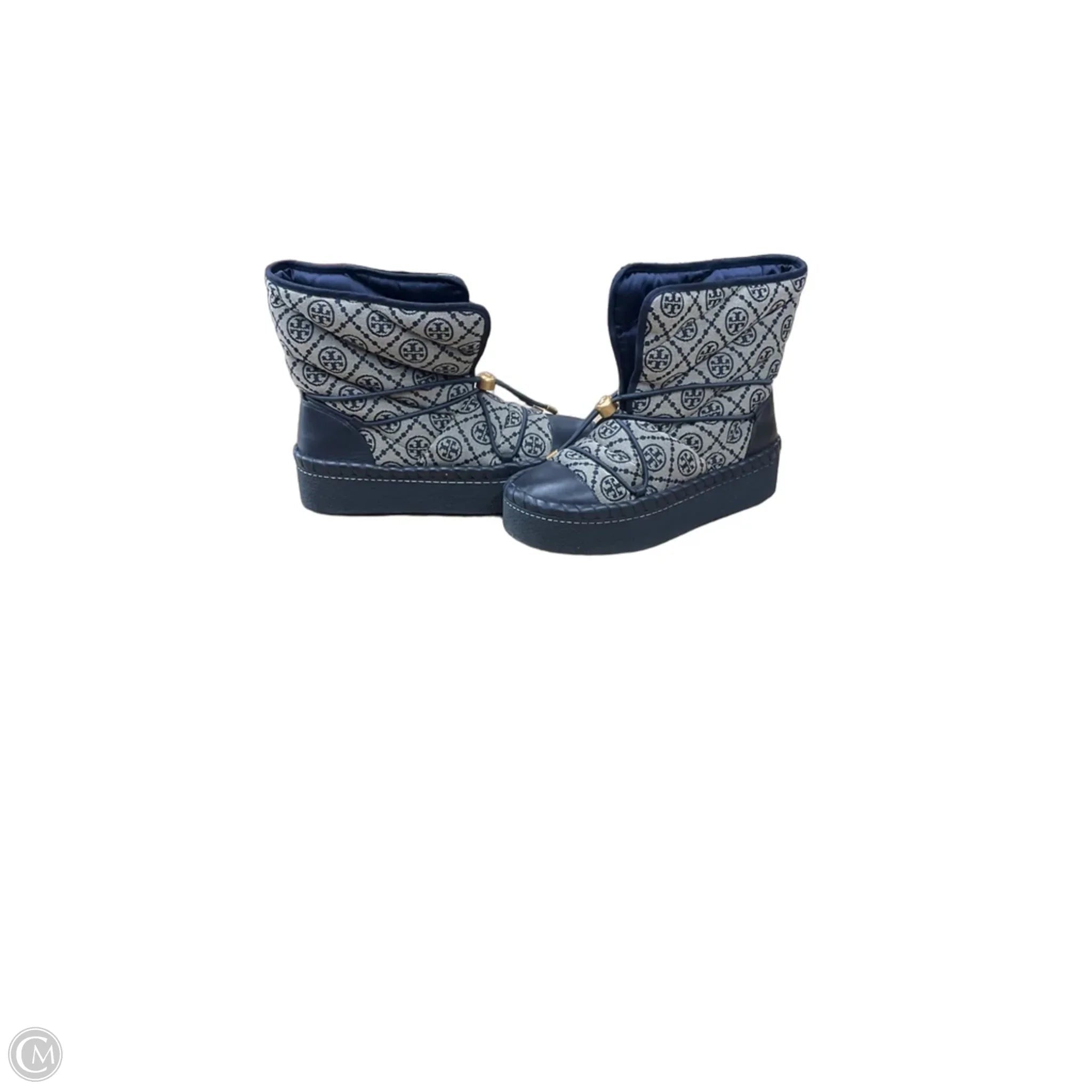 Boots Designer By Tory Burch In Black, Size: 8.5