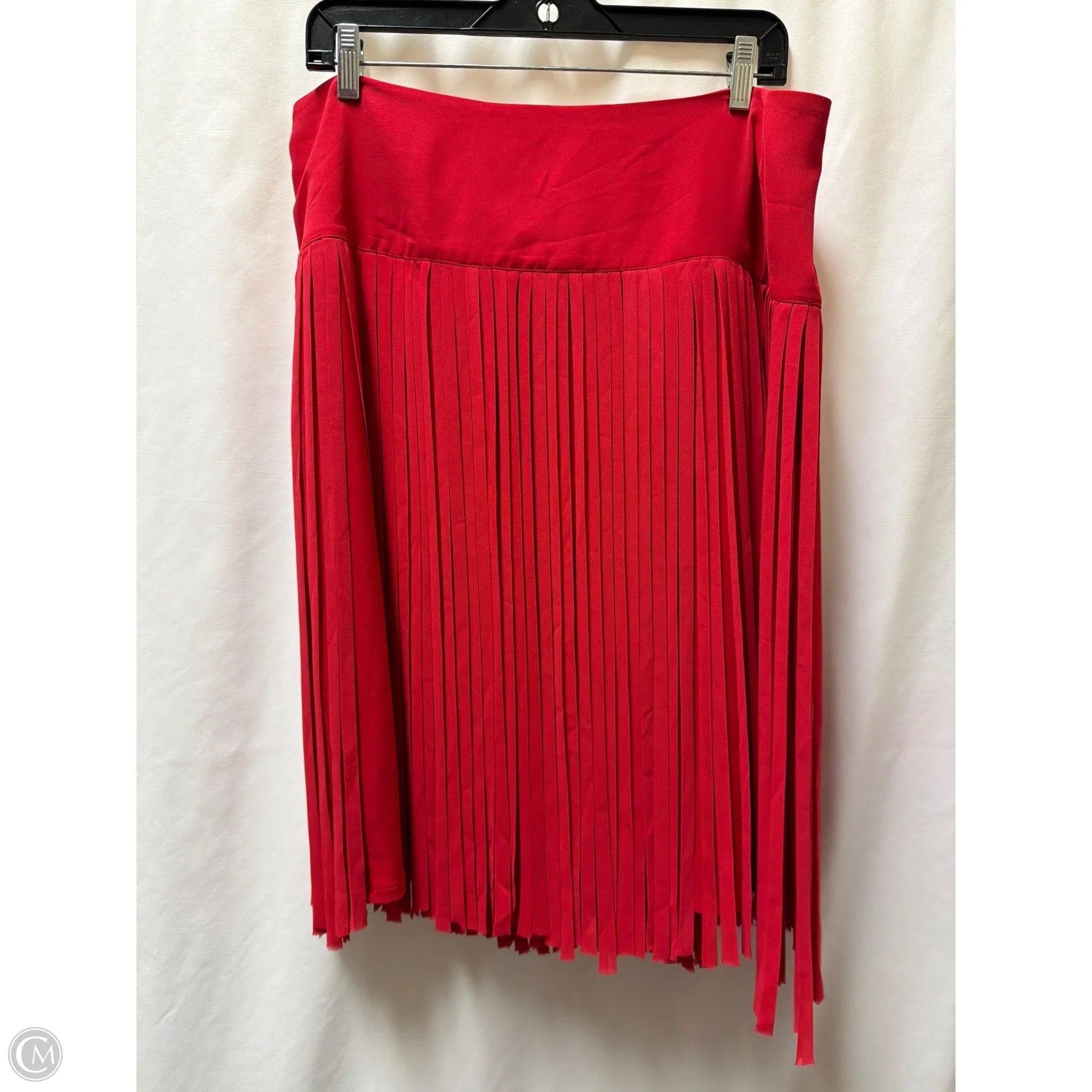 Skirt Midi By Lane Bryant In Red, Size: Xl