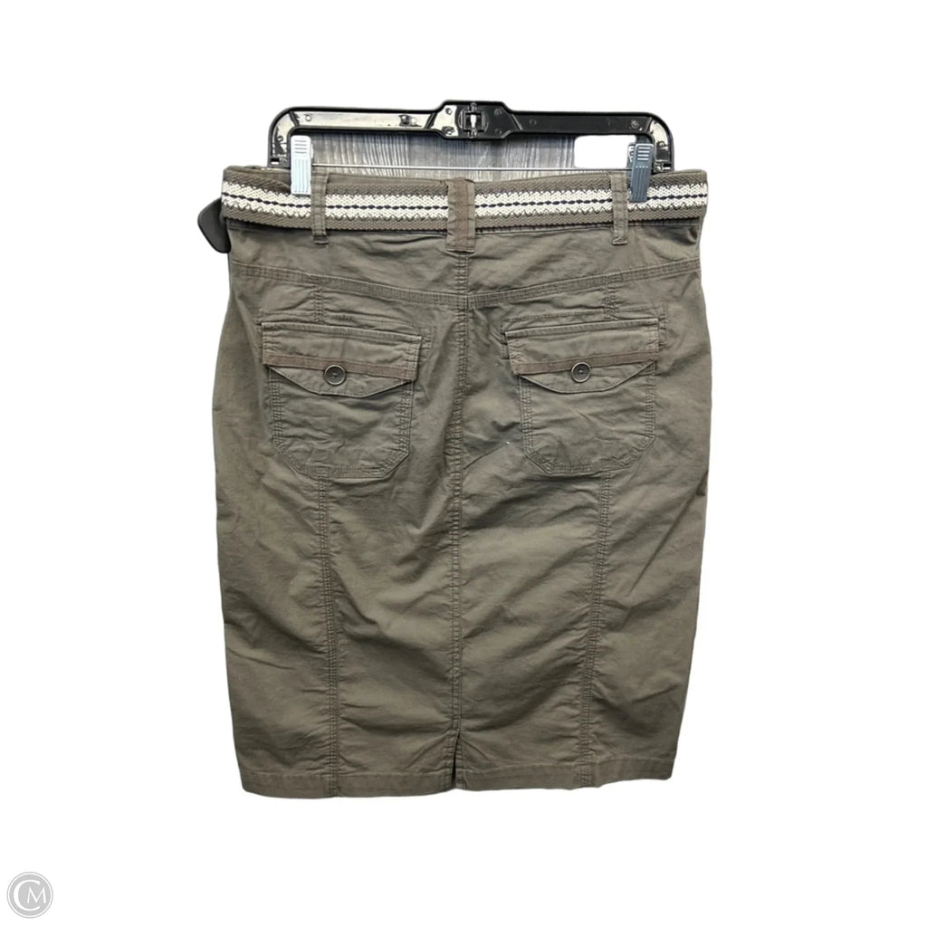 Skirt Maxi By Clothes Mentor In Grey, Size: 8