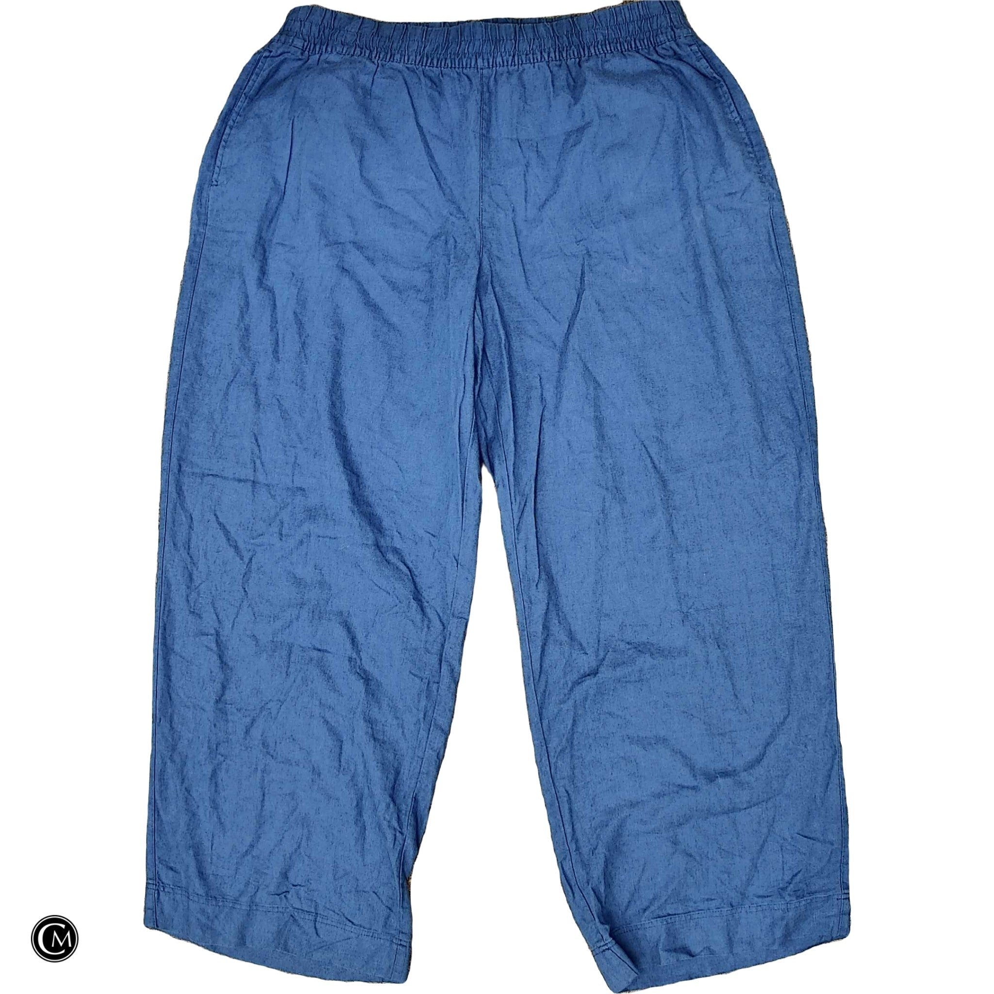 Pants Wide Leg By Old Navy In Blue, Size: 16