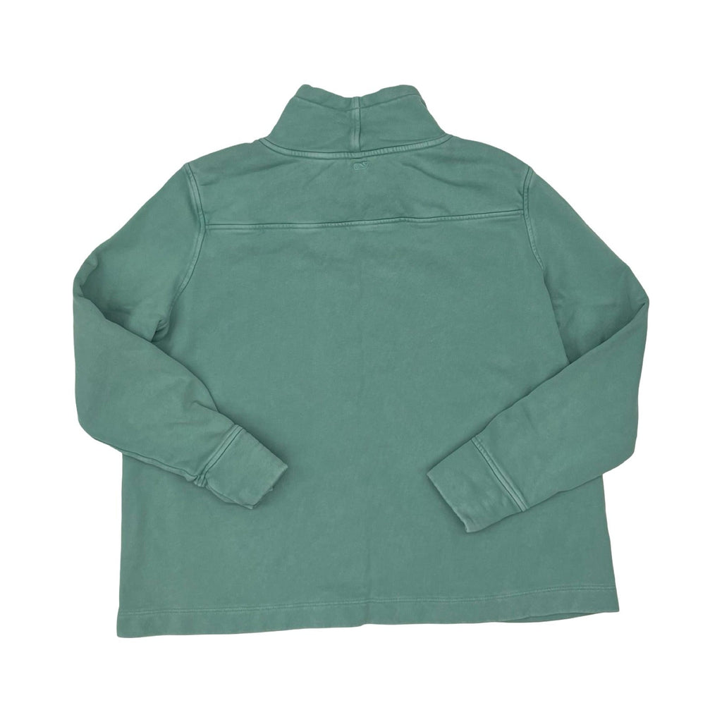 Sweatshirt Collar By Vineyard Vines In Green, Size:Xl