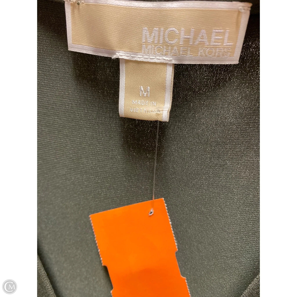 Dress Casual Midi By Michael By Michael Kors In Green, Size: M