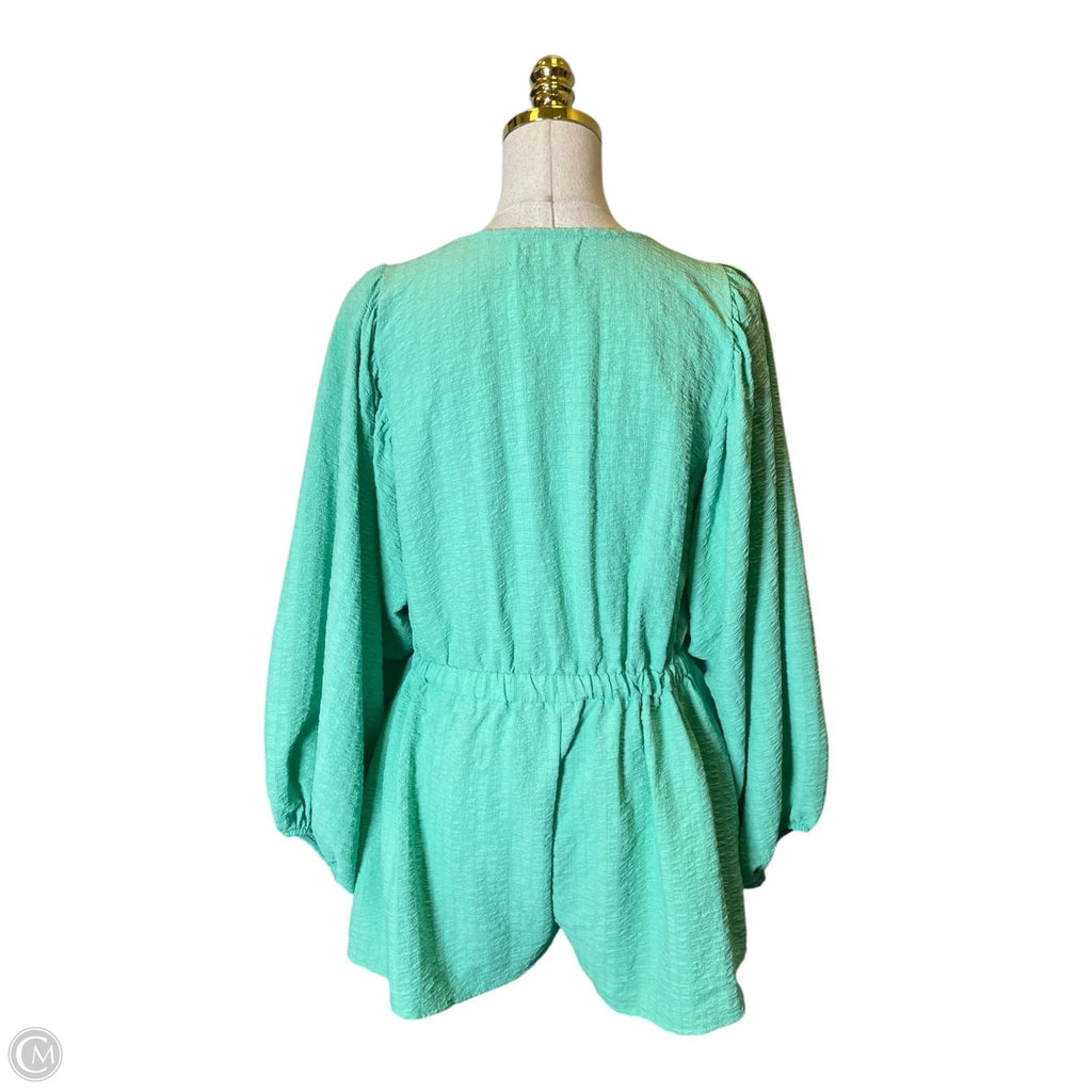 Romper By Bucketlist In Green, Size: L