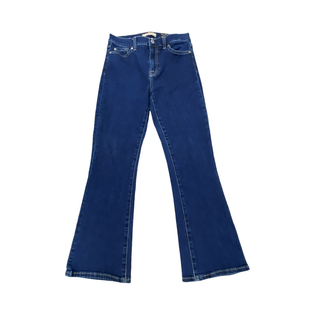 Jeans Boot Cut By 7 For All Mankind In Blue, Size:4
