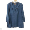 Tunic Long Sleeve By Chicos In Blue, Size: L