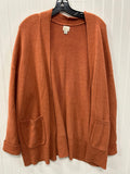 Sweater Cardigan By A New Day In Orange, Size:Xl