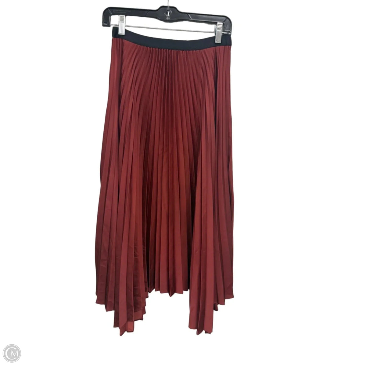 Skirt Midi By Zara In Copper, Size: M