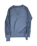 Top Ls By Clothes Mentor In Grey, Size:L
