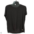 Top Short Sleeve By Athleta In Navy, Size: S