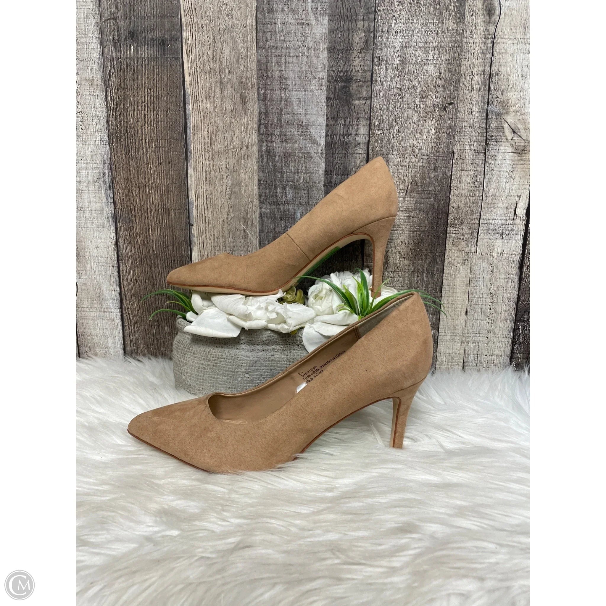 Shoes Heels Stiletto By A New Day In Tan, Size: 6.5