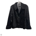 Jacket Faux Fur & Sherpa By Clothes Mentor In Black, Size: L