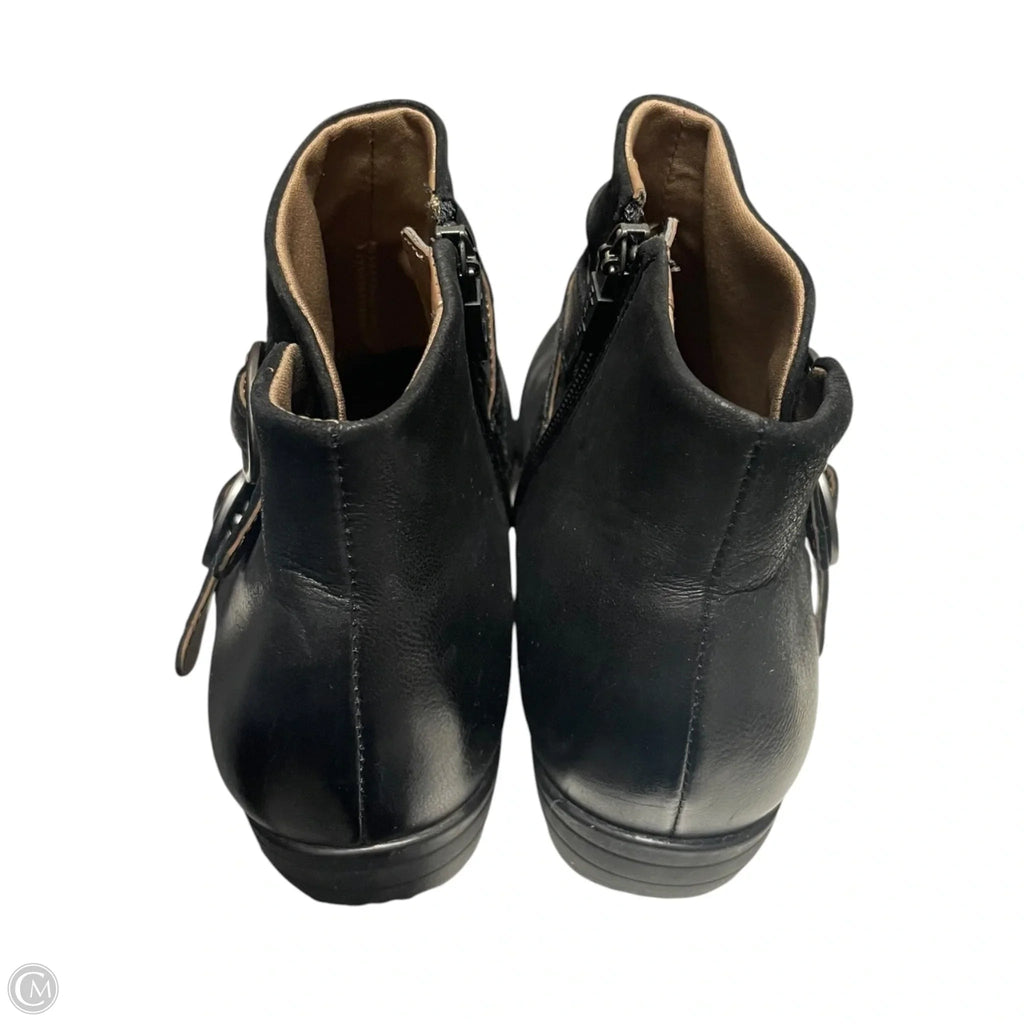 Boots Ankle Flats By Dansko In Black, Size: 6.5