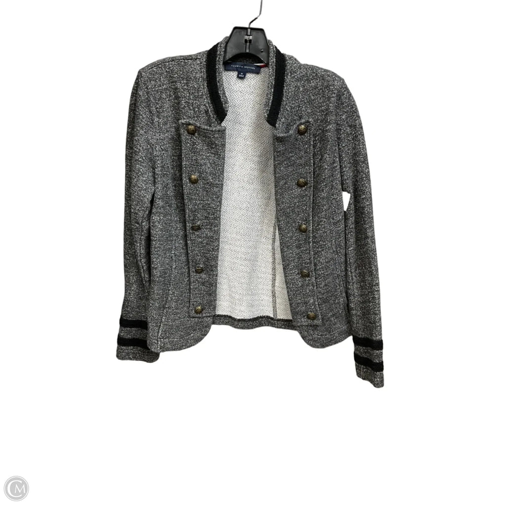 Cardigan By Tommy Hilfiger In Grey, Size: M