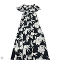 Dress Casual Midi By Mumu In Black & White, Size: L