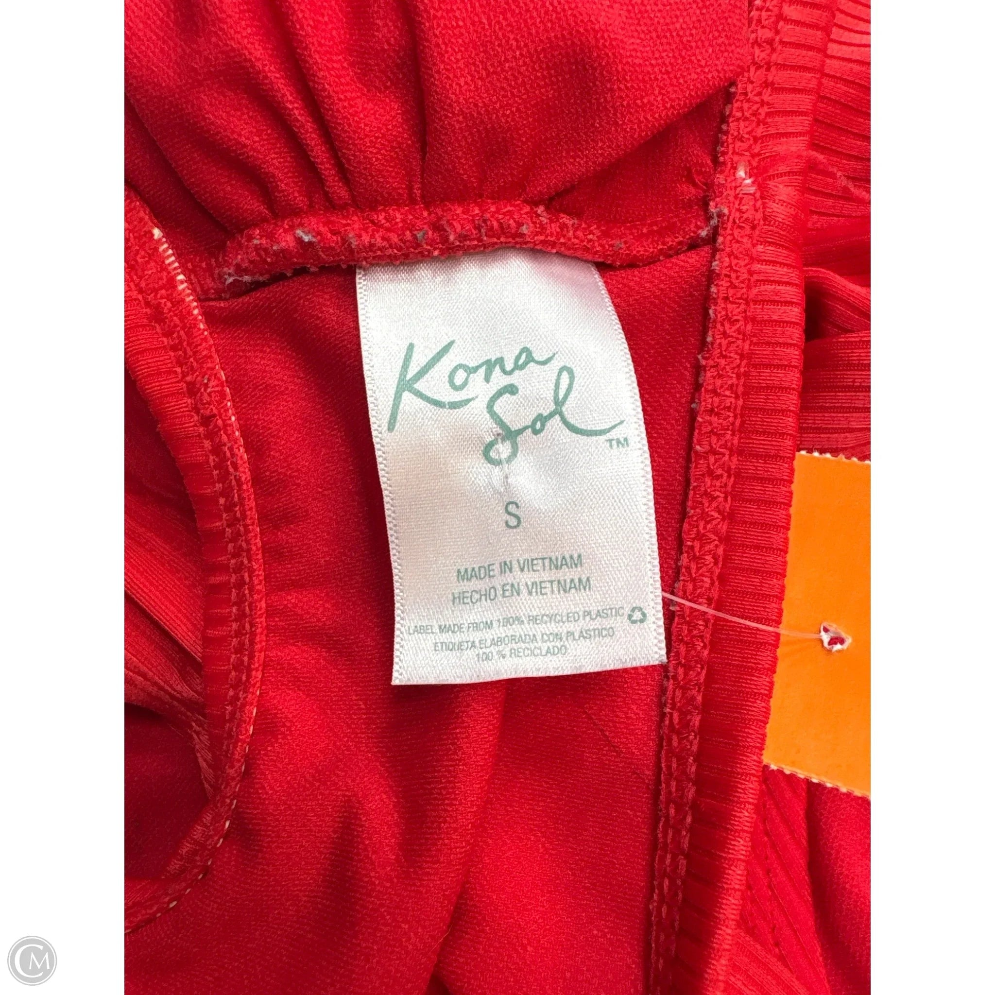 Swimsuit By Kona Sol In Red, Size: S