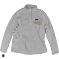 Jacket Fleece By Patagonia In White, Size: Xl