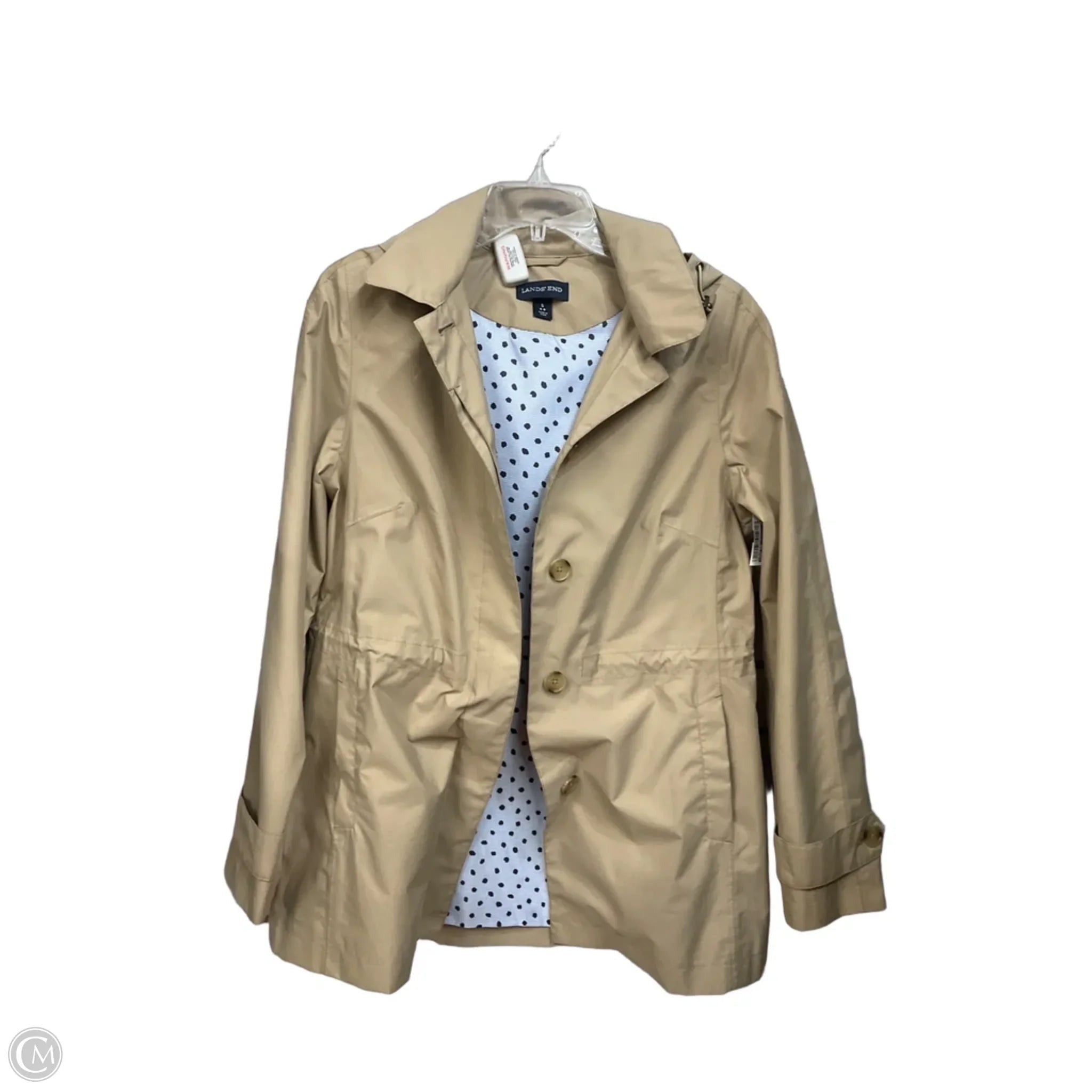 Jacket Other By Lands End In Beige, Size: S