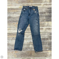 Jeans Straight By Abercrombie And Fitch In Blue Denim, Size: 4