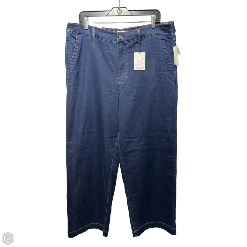 Jeans Wide Leg By Tinsel In Blue Denim, Size: 16