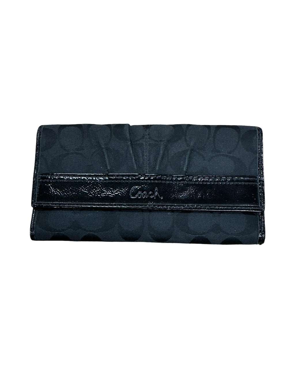 Wallet Designer By Coach In Black, Size:Medium