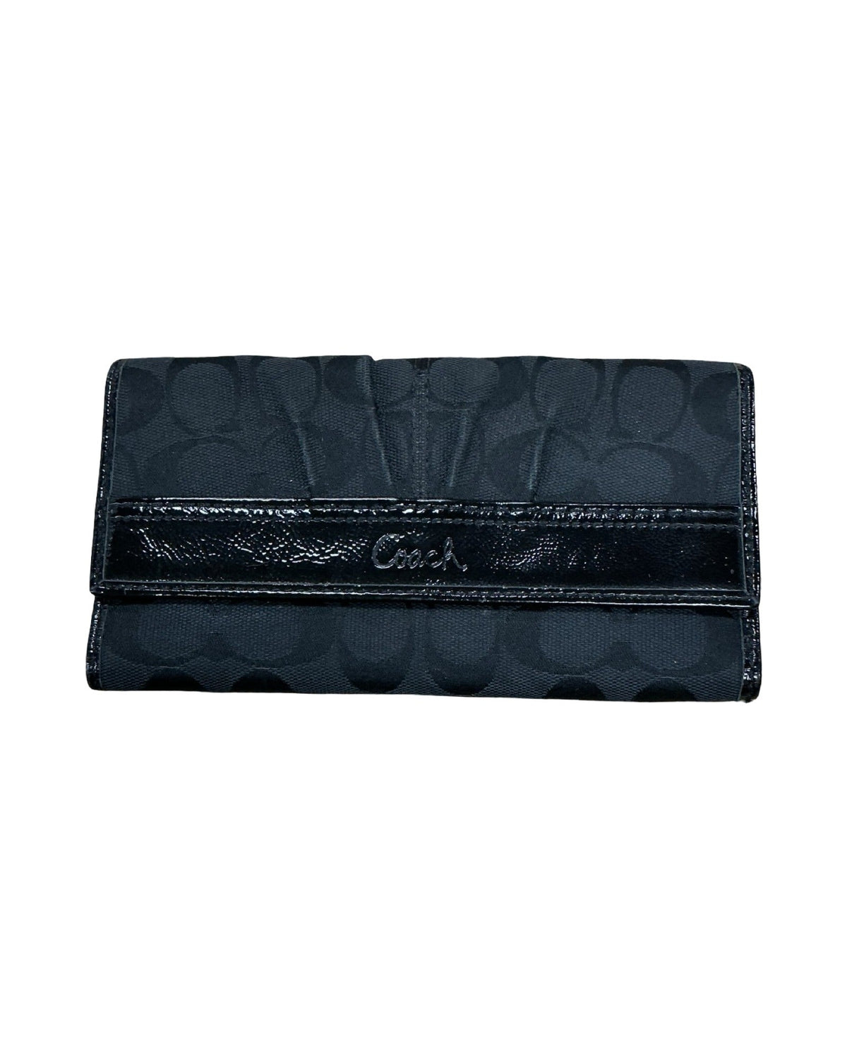 Wallet Designer By Coach In Black, Size:Medium