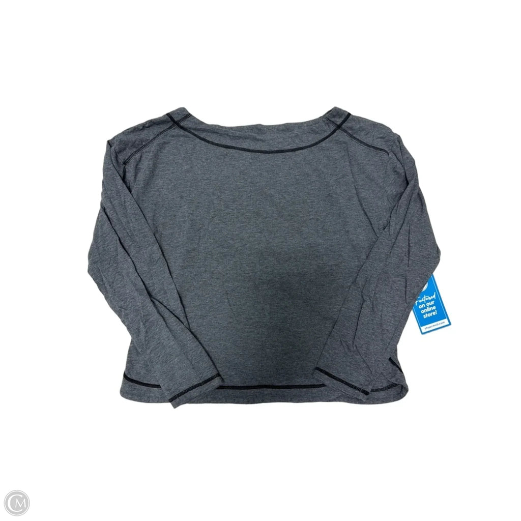 Top Long Sleeve By Free People In Grey, Size: M