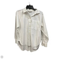Top Long Sleeve By Loft In White, Size: Xsp