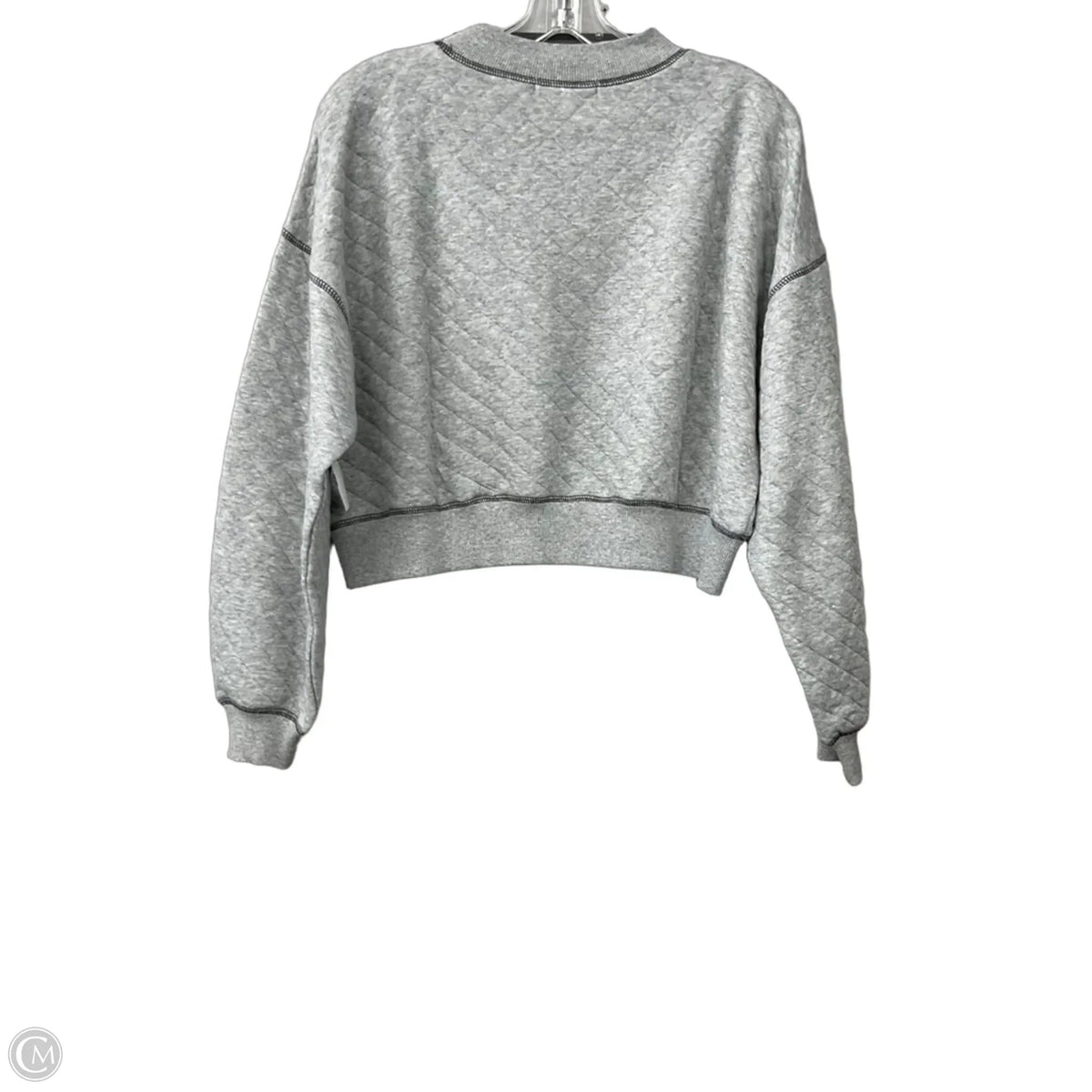 Sweatshirt Crewneck By Gilded Intent In Grey, Size: S